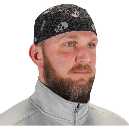 Calotte haute performance avec bandeau en &eacute;pong&eacute; Chill-Its 6630, Multicolore Maritime Industrial Rubber