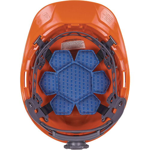 Coussin sup&eacute;rieur de refroidissement pour casque de s&eacute;curit&eacute; Chill-Its 6612 &agrave; &eacute;vacuation de lhumidit&eacute; Maritime Industrial Rubber