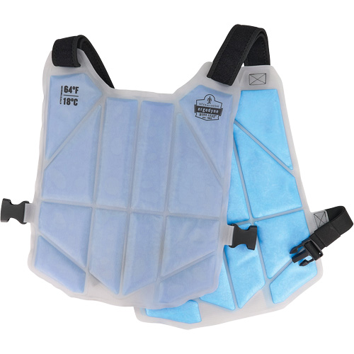 Chill-Its 6210 Phase Change Cooling Vest, One Size, Blue Maritime Industrial Rubber
