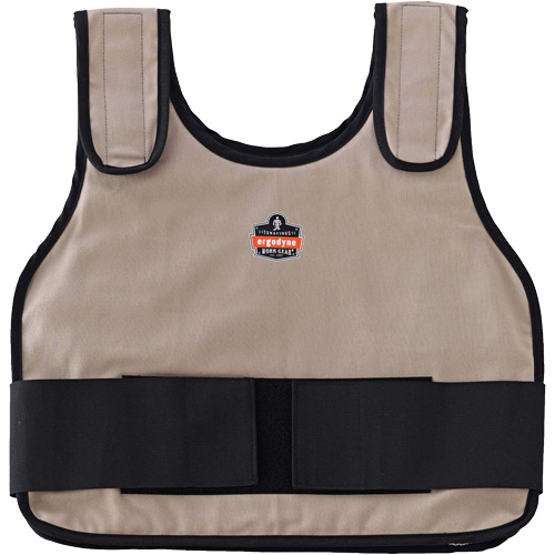 Veste de refroidissement &agrave; changement de phase standard avec sachets de recharge Chill-Its 6230, Grand/T-Grand, Khaki Maritime Industrial Rubber