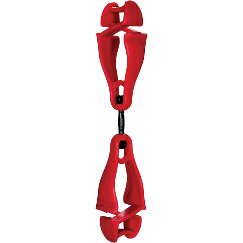 Squids 3420 Swiveling Glove Clip Holder with Dual Clips Maritime Industrial Rubber