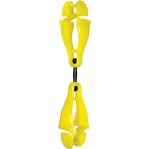 Support pivotant Squids 3420 &agrave; deux pinces pour gants Maritime Industrial Rubber