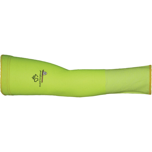 Manches r&eacute;sistantes &agrave; la coupe Max- T-grand, TenActiv, 12", ASTM ANSI niveau A9, Lime haute visibilit&eacute; Maritime Industrial Rubber