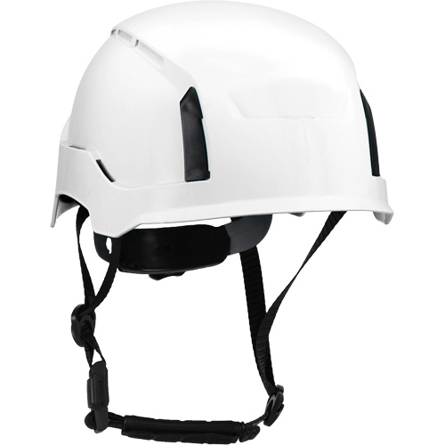 North&reg; RZRBack Industrial Climbing Helmet, Meets CSA Type 1, Ratchet Suspension, Non-Vented Maritime Industrial Rubber