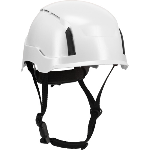 Casque d'alpiniste industriel RZRBack de North, R&eacute;pond aux normes CSA type 1, Suspension Rochet, Ventil&eacute; Maritime Industrial Rubber
