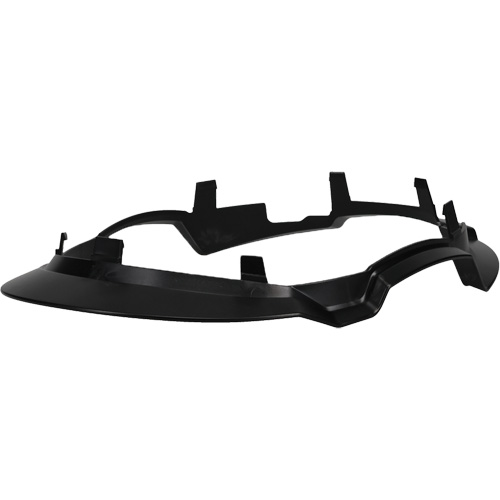 Narrow Clip-On Full Brim for RZRBack Climbing Helmet, White Maritime Industrial Rubber
