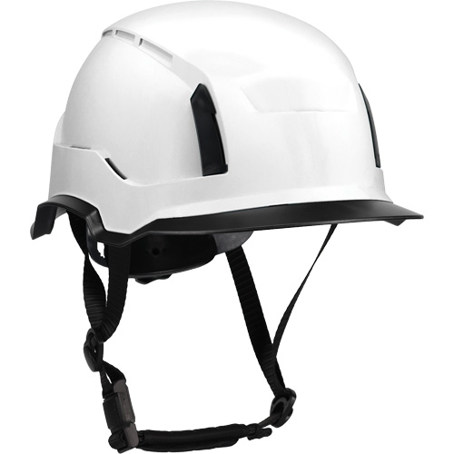 Narrow Clip-On Full Brim for RZRBack Climbing Helmet, White Maritime Industrial Rubber