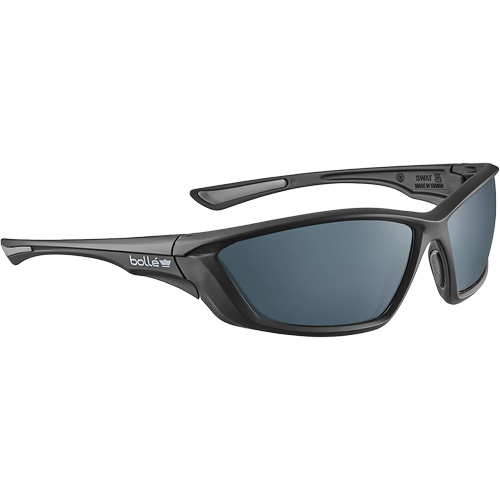 Lunettes de s&eacute;curit&eacute; &agrave; protection balistique SWAT, Lentille Gris/Fum&eacute;e, Antibu&eacute;e/Anti-&eacute;gratignures, ANSI Z87+ Maritime Industrial Rubber