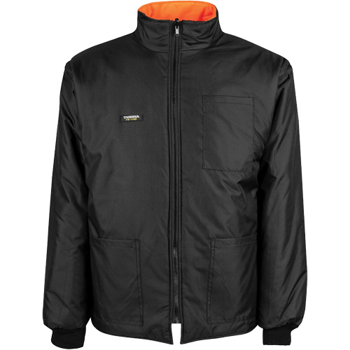 Manteau haute visibilit&eacute; 7-en-1, Polyester, Orange haute visibilit&eacute;, 5T-Grand Maritime Industrial Rubber