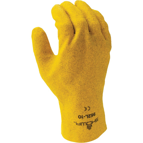 Gants polyvalents 962, 9/Moyen, R&ecirc;vetement PVC, Enveloppe en Jersey/Coton Maritime Industrial Rubber