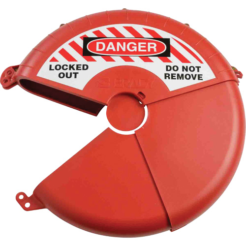 Collapsible Gate Valve Lockout Device, Wheel Type Maritime Industrial Rubber