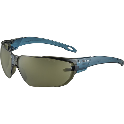 Lunettes de s&eacute;curit&eacute; cuivr&eacute;e Swift, Lentille Grise/fum&eacute;e, Antibu&eacute;e/Anti-&eacute;gratignures, ANSI Z87+/R&eacute;pond ou surpasse la norme CSA Z94.3 Maritime Industrial Rubber