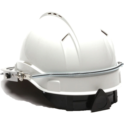 Adaptateur en aluminium de style capuchon, Suspension Aucun (accessoire &agrave; casque de s&eacute;curit&eacute;) Maritime Industrial Rubber
