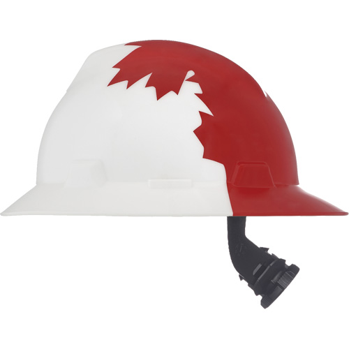 Casque de protection V-Gard &agrave; fentes s&eacute;rie Canadian Freedom, Suspension Rochet, Non ventil&eacute; Maritime Industrial Rubber
