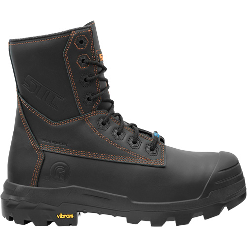 Bottes de travail Metpro Flex avec protecteur m&eacute;tatarsien, Cuir, Taille 9-1/2, Imperm&eacute;able Maritime Industrial Rubber