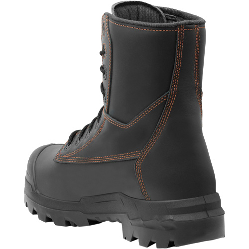 Bottes de travail Metpro Flex avec protecteur m&eacute;tatarsien, Cuir, Taille 9-1/2, Imperm&eacute;able Maritime Industrial Rubber