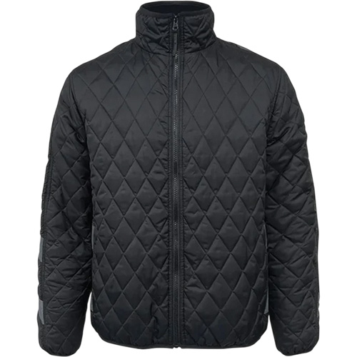 Manteau pour cong&eacute;lateur Thermolite 405BK, Hommes, 3T-Grand, Noir Maritime Industrial Rubber