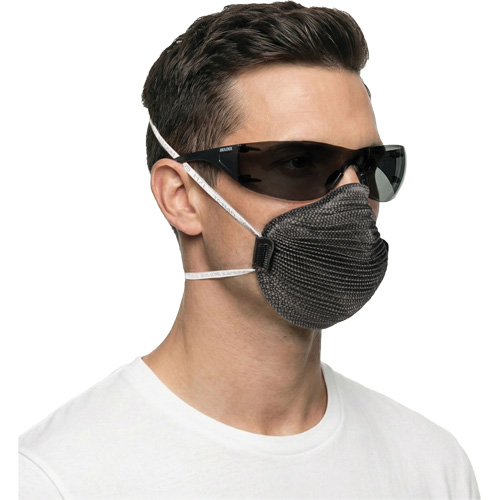 Adapt Lite Safety Glasses, Smoke Lens, Anti-Fog/Anti-Scratch, ANSI Z87+/Meets/Exceeds CSA Z94.3 Maritime Industrial Rubber