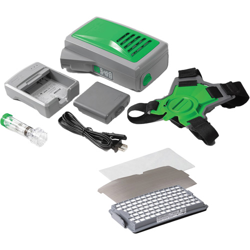 PAPR Industrial Starter Pack with Backpack Maritime Industrial Rubber
