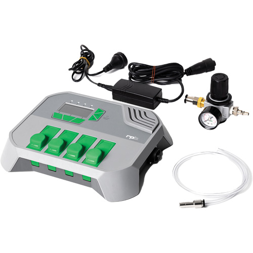 Moniteur de gaz GX4 avec cartouche CO de 5 ppm et ensemble d'adaptateur d'alimentation Maritime Industrial Rubber