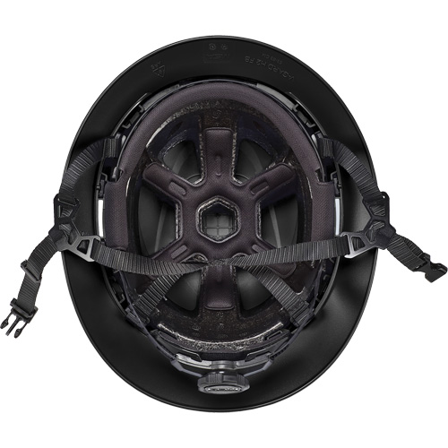 Casque de s&eacute;curit&eacute; &agrave; bord complet V-Gard H2, Suspension Rochet, Non ventil&eacute; Maritime Industrial Rubber