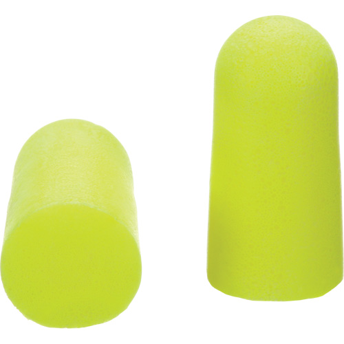 Bouchons d'oreilles n&eacute;on jaune E-A-Rsoft, Vrac - Sac en poly Maritime Industrial Rubber