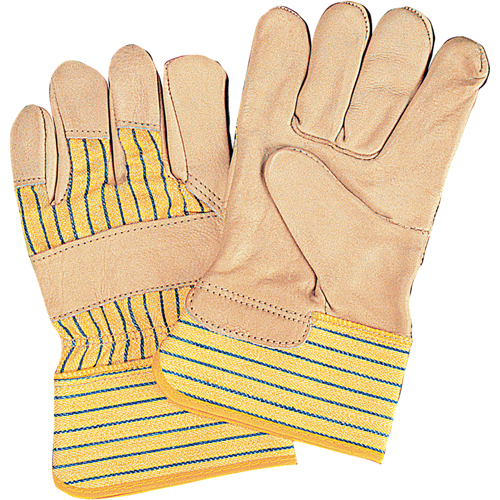 Gants d'ajusteur &agrave; paume s&egrave;che d'usage standard, Dames, Paume en Cuir fleur de vache, Doublure en Coton Maritime Industrial Rubber