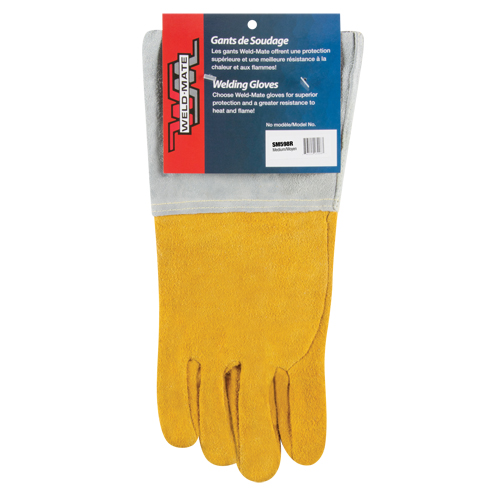 Superior Fit TIG Welding Gloves, Split Deerskin, Size Medium Maritime Industrial Rubber
