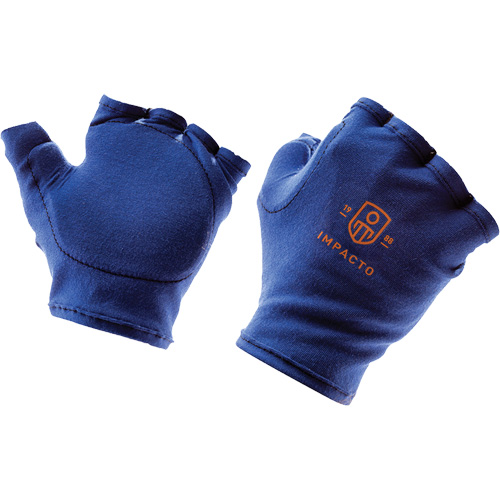 Enveloppe de gant antichoc sans doigts &agrave; prise d'outil, main droite, Taille T-petit, Paume Synth&eacute;tique Maritime Industrial Rubber