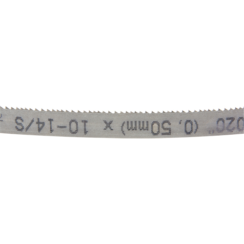 Univerz Portable Band Saw Blade, Bi-Metal, 44-7/8" L x 1/2" W x 0.020" Thick, 10-14 TPI Maritime Industrial Rubber