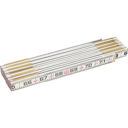R&egrave;gle plate Red End, 6' lo, Bois Maritime Industrial Rubber