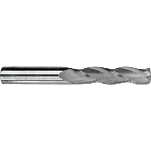 Extra Long Series End Mill, 1/4" Dia., 4 Flutes, Carbide Maritime Industrial Rubber