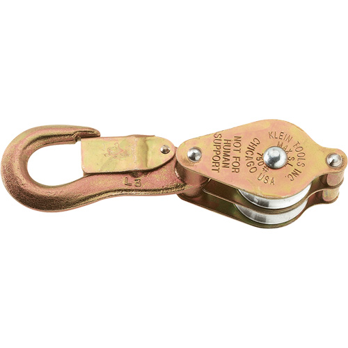 Self-Locking Block without Rope & Hook Maritime Industrial Rubber
