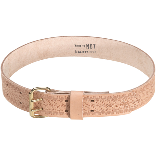 Ceinture porte-outils maroquin&eacute;e robuste, Cuir, Havane Maritime Industrial Rubber