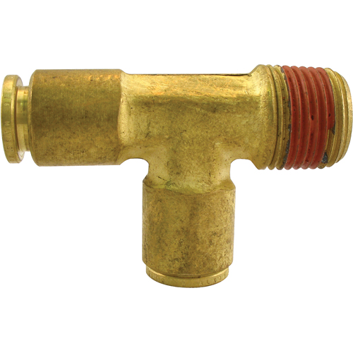 P.t.c. Male Run Tee, Brass, 3/8" x 1/4" Maritime Industrial Rubber