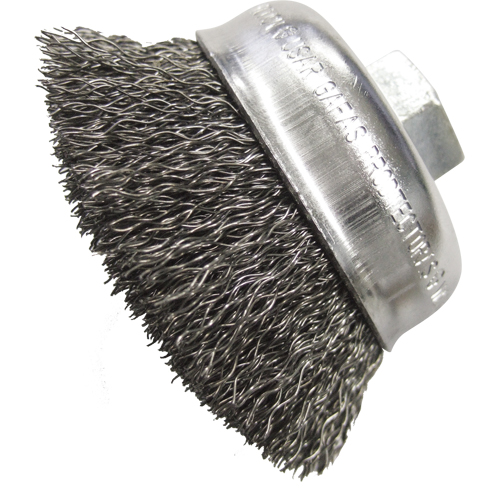 Brosses-boisseau &agrave; fils cr&ecirc;p&eacute;s 2 3/4" Maritime Industrial Rubber