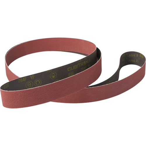 Cubitron II Cloth Belt, 1/2" W x 18" L, Ceramic, 36+ Grit Maritime Industrial Rubber