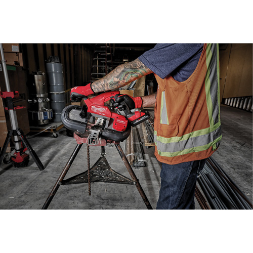 M18 Fuel Compact Dual-Trigger Band Saw Kit, 18 V Maritime Industrial Rubber