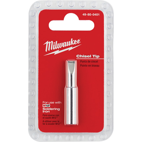 M12 Soldering Iron Tip, Chisel Maritime Industrial Rubber