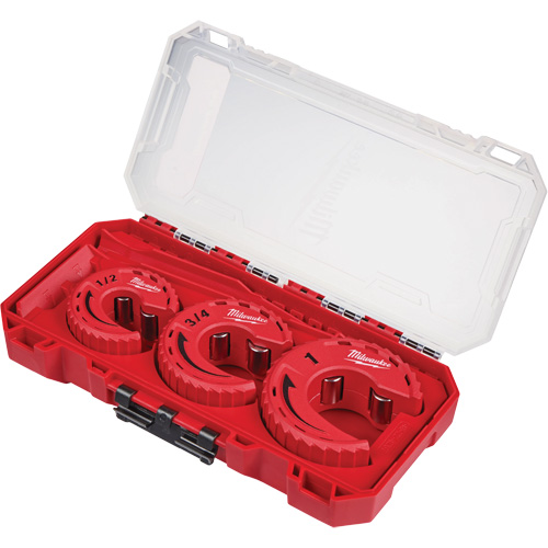 3-Piece Close Quarters Tubing Cutter Set, 1/2"/3/4"/1" Capacity Maritime Industrial Rubber