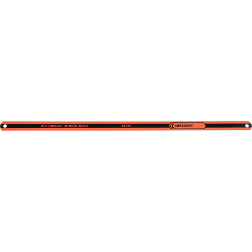 Hacksaw Replacement Blade, Bi-Metal, 12" L, 24 TPI Maritime Industrial Rubber