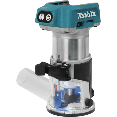 LXT Brushless Router with Dust Extraction Maritime Industrial Rubber