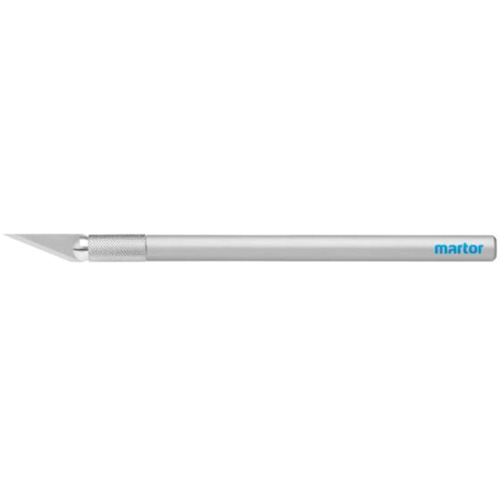 Scalpel GRAFIX BOY avec pointe pro&eacute;minente, Lame Aluminium Maritime Industrial Rubber