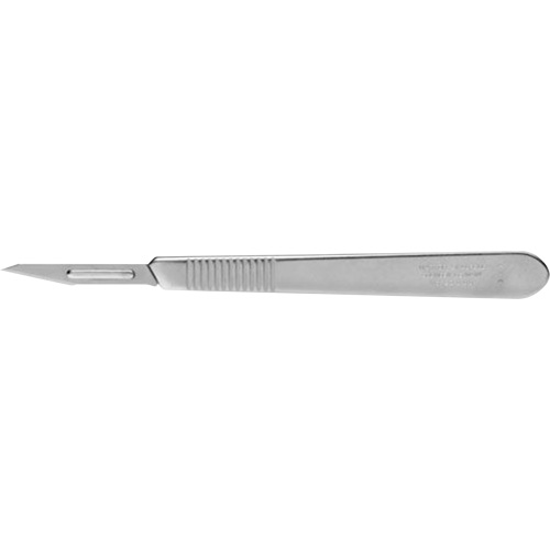 Petit scalpel GRAFIX avec pointe pro&eacute;minente, Lame M&eacute;tal Maritime Industrial Rubber