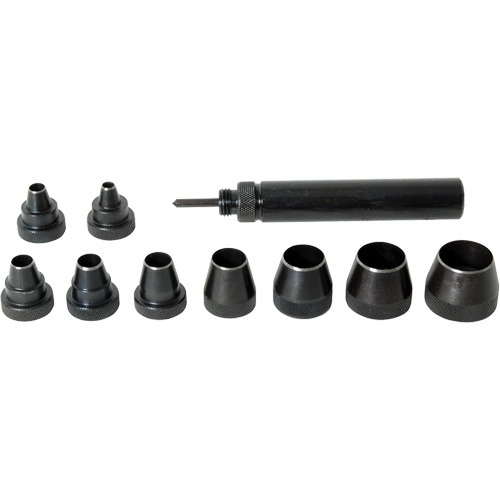 Professional Gasket Punch Set, 10 Pieces Maritime Industrial Rubber