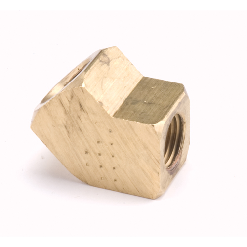 Pipe Elbows 45° Extruded, Brass, 1/4" Maritime Industrial Rubber