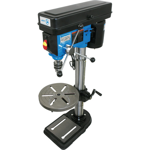 Perceuse &agrave; colonne pour &eacute;tabli &agrave; 12 vitesses, 13-1/4", Mandrin 5/8", 3000 tr/min Maritime Industrial Rubber