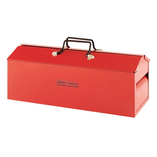 Tool Box, 8-13/20" D x 21-3/10" W x 9" H, Red Maritime Industrial Rubber