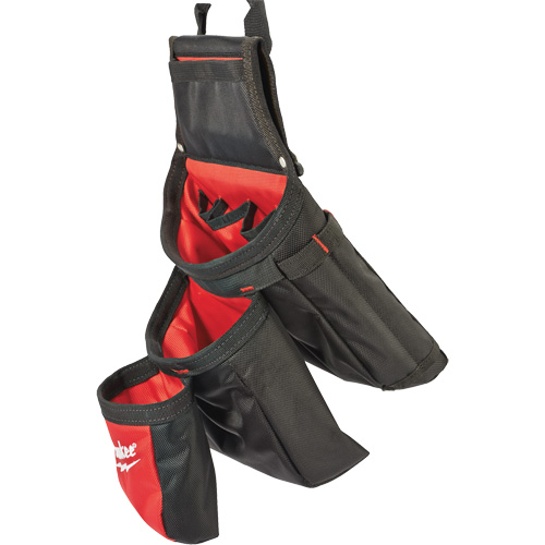 Ceinture de travail a/m&eacute;canisme de suspension pour entrepreneur, Nylon, Noir Maritime Industrial Rubber