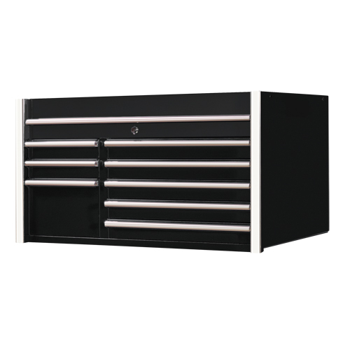 RX Series Tool Chest, 41" W, 8 Drawers, Black Maritime Industrial Rubber
